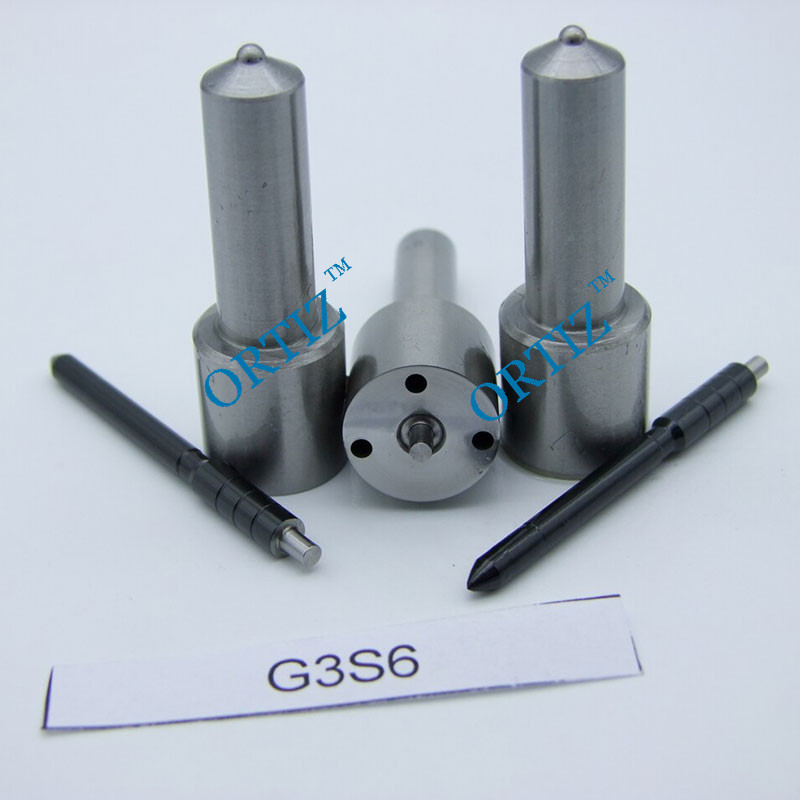 ORTIZ common rail denso pump parts diesel injector nozzle G3S6 auto fuel pump injection nozzle g3s6