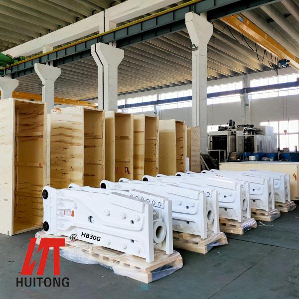 Huitong Silence/Box Type Hydraulic Hammer 650 KG for 7-14 Ton Excavators, OEM Available CE Certificate
