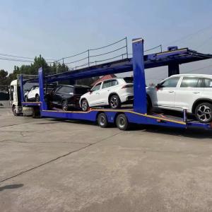 China Cimc High Quality 13 To 18t Double-Layer Car Load Transport Semi-Trailer For Sale factory