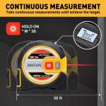 Metal Laser Measure Tape Multifunctional Measurement Tools Digital Distance