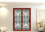 Wrought Iron Security Doors Glass Agon Filled 22*64 inch Size Shaped Wrought