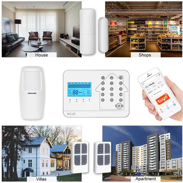Tuya WIFI+GSM+PSTN Alarm System(WL-JT-99CST)