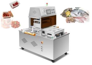 China Automatic Modified Atmosphere Packaging Machine MAP Packaging Equipment 0.8Mpa factory