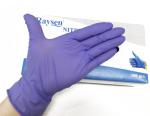 Disposable powder free medical grade non sterile nitrile exam gloves latex free