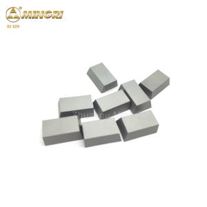 China Wear Resistant Tungsten Cemented Carbide Brazing Tips SS10 For Limestone Cutting factory