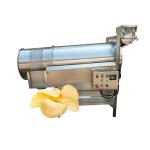 Stainless Steel Drum Type Food Snack Flavoring Machine for Consistent Snack