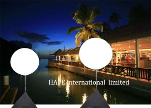 China 600 W LED White Illuminate Inflatable Lighting Decoration Hotel Reception / Wedding Use factory