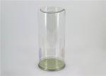 Large capacity food grade Clear Plastic Cylinder PET canister For dry fruit ,