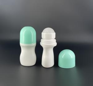 China Green Cap 50ml Roll On Bottles Volume Empty Plastic PP Material factory