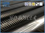 Power Station Boiler H Type Fin Tube , Carbon Steel Sprial Finned Tubes For