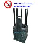 8 Bands Portable Luggage Vehicle Mounted Jammer Military Standard Casing 50w