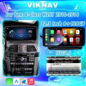 China Viknav 12.3 Inch Android Car Radio For Mercedes Benz E W207 2010-2016 GPS Navigation DVD Multimedia Player(NTG4.5) factory