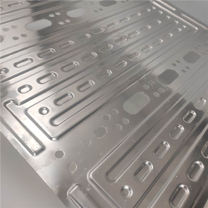 Liquid Flow Cooler Aluminum Cooling Plate 1186x685mm 970x362mm ISO14001