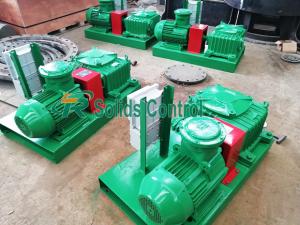 China Reliable Drilling Mud Agitator Balanced Transmission High Efficiency Green Color factory