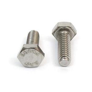 China DIN933 Grade 8.8 Galvanized Hex Bolts Length 10mm-300mm For Automotive Fasteners factory