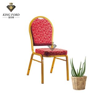 China KINGFORD Hall Stacking Modern Banquet Chairs With 6cm Seat factory