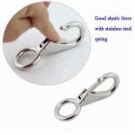 Stainless Steel 316 Mini Rigid Swivel Eye Snap Hook For Marine Quick Linking