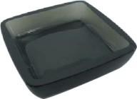 China Bathroom Supplies Crystal Glass Soap Dish Rectangular factory