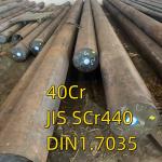 Hot Rolled Round Bar 40cr JIS SCr440 DIN 1.7035 Alloy Structure Steel Forged