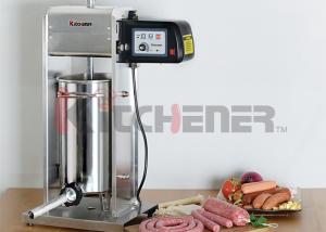 China 20 LB Manual / Motorized Sausage Stuffer Commercial Vertical Stainless Steel factory