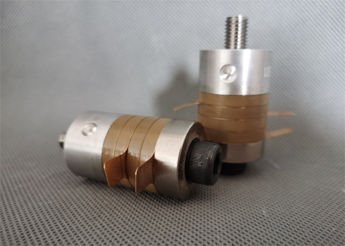 Column Type 40Khz Ultrasonic Transducer 500w With PZT8 Ceramics