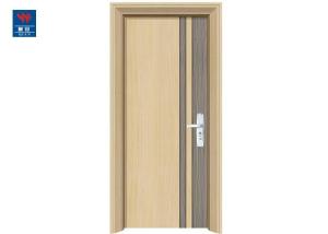China Kent Style Interior Project Veneer Laminated Solid Teak Wood Door factory