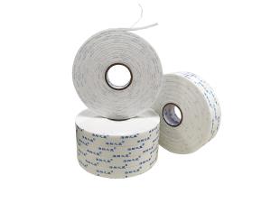 China White Sponge Waterproof Double Sided Adhesive Tape For Mirrors factory