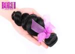 Loose Wave Bundles Indian Human Hair Extensions Cuticle Agligned Virgin Hair