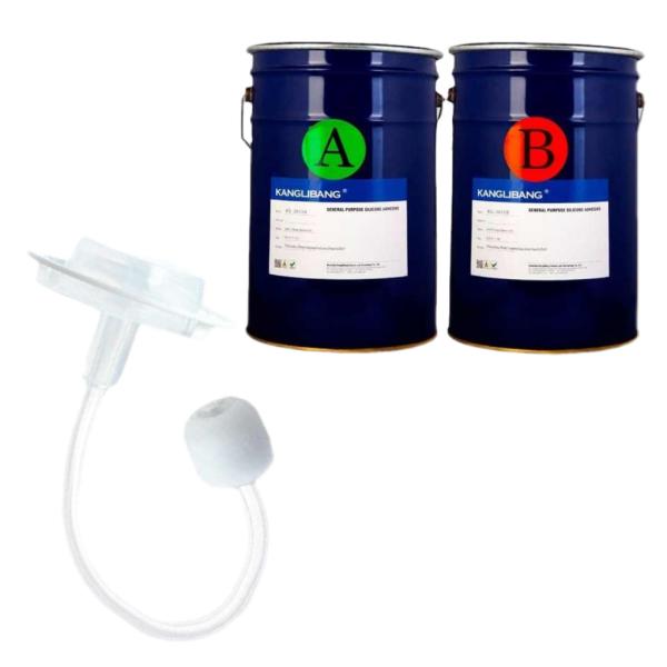 China Translucent LSR Liquid Silicone Rubber for Flexible mould making factory