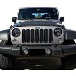 Dust Proof 60W Car LED Fog Lights Black Color 4000lm Lumen 10 - 30V DC