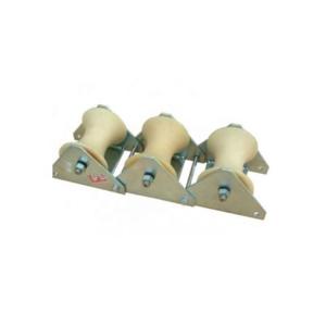 China Cable Extension Cable Pulley Block Electrical Steel Cable Roller 12 - 13kg Weight factory