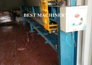China Austria Seaming Lock Accessory Equipment Roller Door Roll Forming Machine Garage Door Line factory