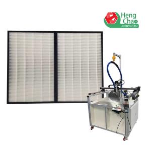 China Xyj Platform Gluing Hvac Filter Making Machine 6KW Power CE Certifacated factory