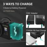 240V Led Photography Selfie Light Vlogging Kit 2700K 3200K 5600K 10 Effects