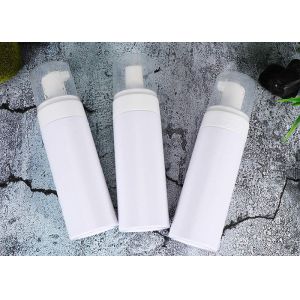 Unbreakable PET 30ml 50ml Foam Pump Bottle White For Facial Cleanser