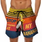 Summer Vacation Holiday Men'S Custom Swim Shorts Anti Shrink