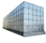 Hot Dipped Galvanized Sectional Water Tank Modular Elevated Steel Tower Water