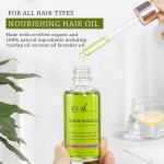 Private Label Moisturizing Nourishing Hair Oil Natural Rosmary Oil Castor Seed