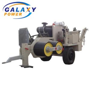 China 110KV Single Conductor 1x40KN Distribution Line Equipment With 103hp Diesel Engine factory