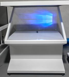 China 32 Inch 180 Degree 3D Hologram Display Showcase Box Projector Custom factory