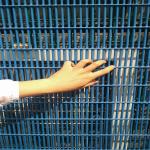 Pvc Coated 358 Anti Climb Fence Hole Opening 1/2"X3" 358 Security Fence