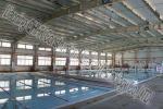 Pre Engineered Steel Structure Swimming Pool Roof With Steel Sheet Roof Panel