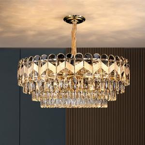 China Decorative Fancy Dining Modern Led Crystal Chandelier Height 32cm factory
