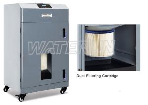 China 60dB Stable Running Portable Fume Extractor , Full - Metallic Workshop Dust Collector factory