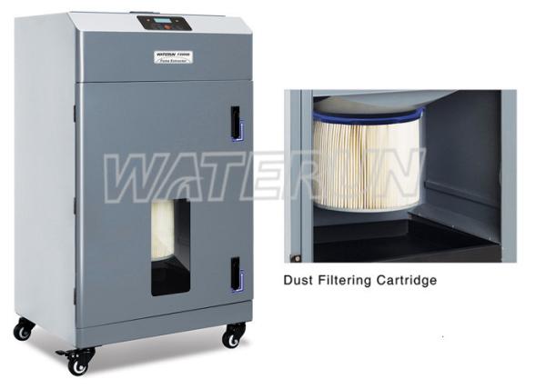 60dB Stable Running Portable Fume Extractor , Full - Metallic Workshop Dust