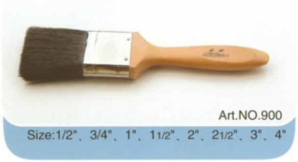 Chinese bristle plastic or wooden handle pure bristle high quality paint brush