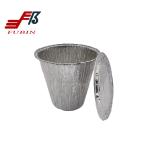 157x145mm Disposable Round Aluminum Pans 1000ml