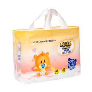 China Breathable Infant Baby Diapers Green ADL Safety Print Diapers For Night Time SAP factory