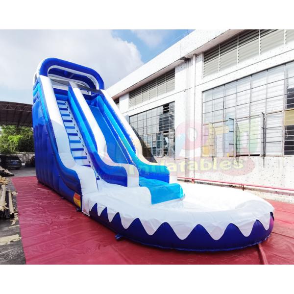 China SGS Toddler Outdoor Inflatable Water Slides For School factory