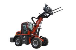 China WY2500 farm machinery 2.5ton telescopic boom forklift with quick coupling factory